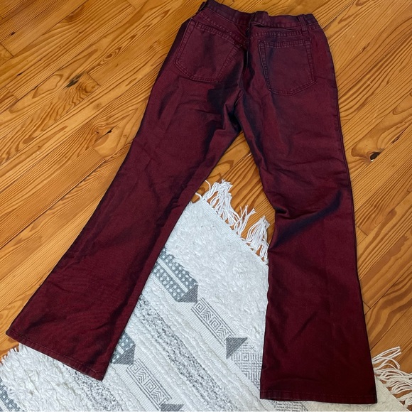 metallic red jeans - Picture 5 of 6